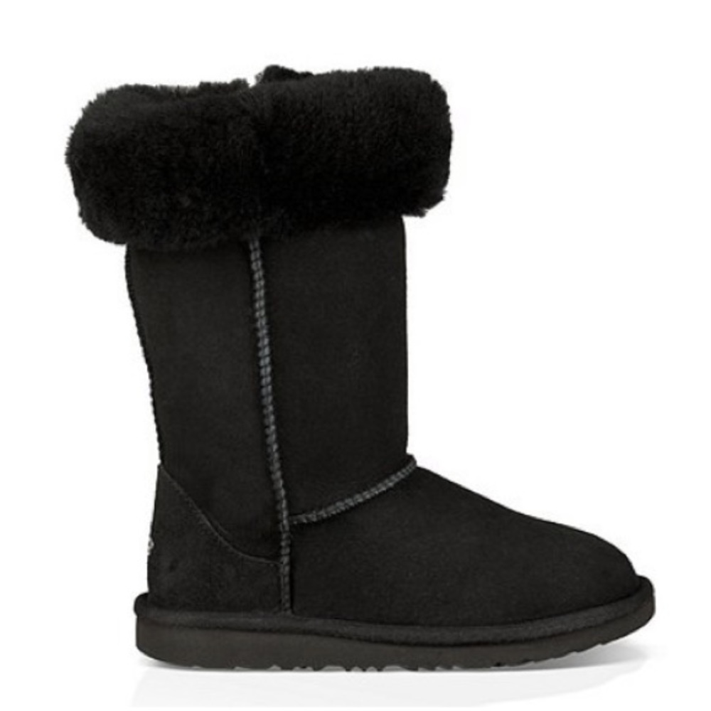 NEW Girl’s Ugg Classic Tall II Boots Size 2 - Picture 2 of 12